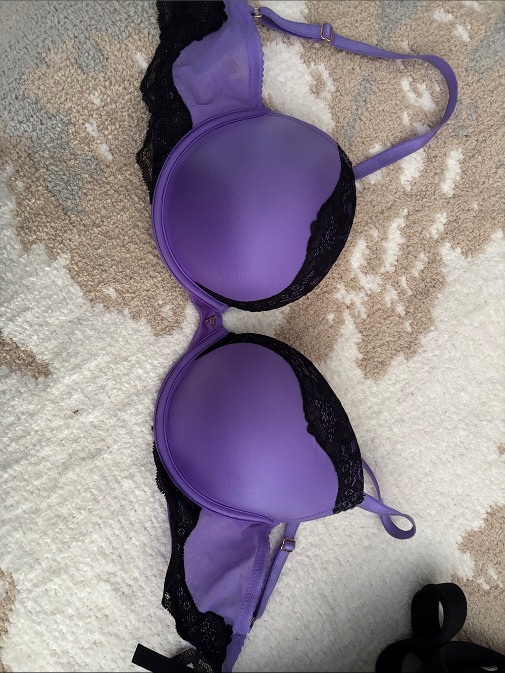 Victoria’s Secret very sexy Push up Purple Lace Trim Bra - Women Intimates 34D